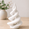 Minimalistischer Deko Baum aus PLA in Weiß