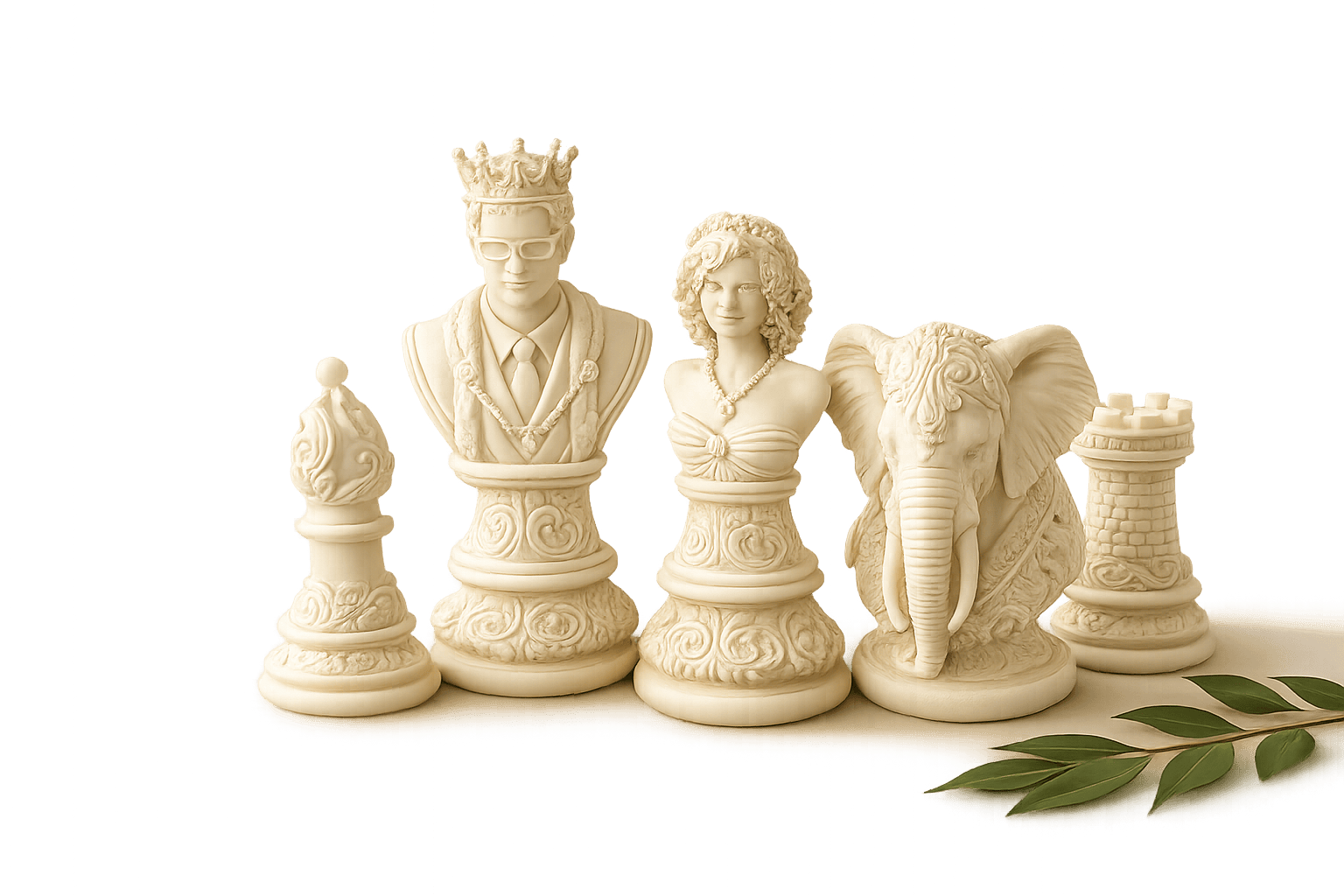 3D-Druck Deko und Geschenke – personalisierte Schachfiguren von 3DSeasons