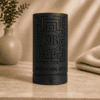 Personalisierte Labyrinth-Geschenkbox zum Abschluss in Schwarz
